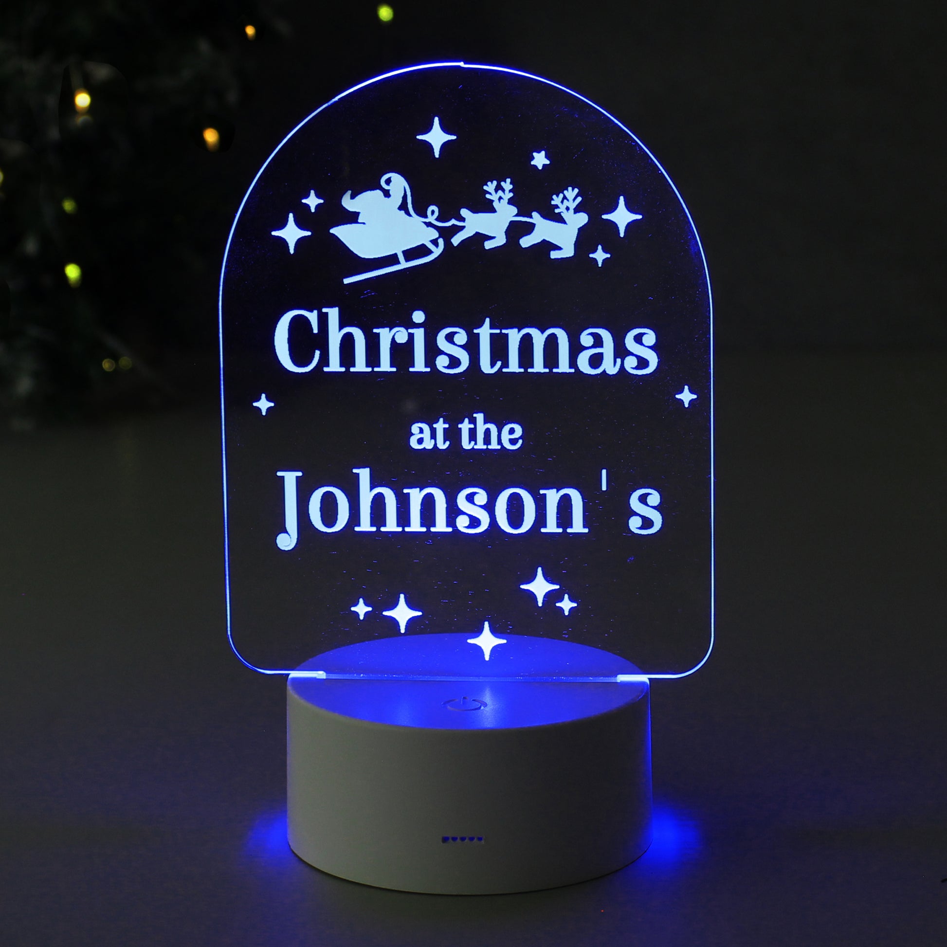 Personalised Free Text Christmas LED Light - image 7