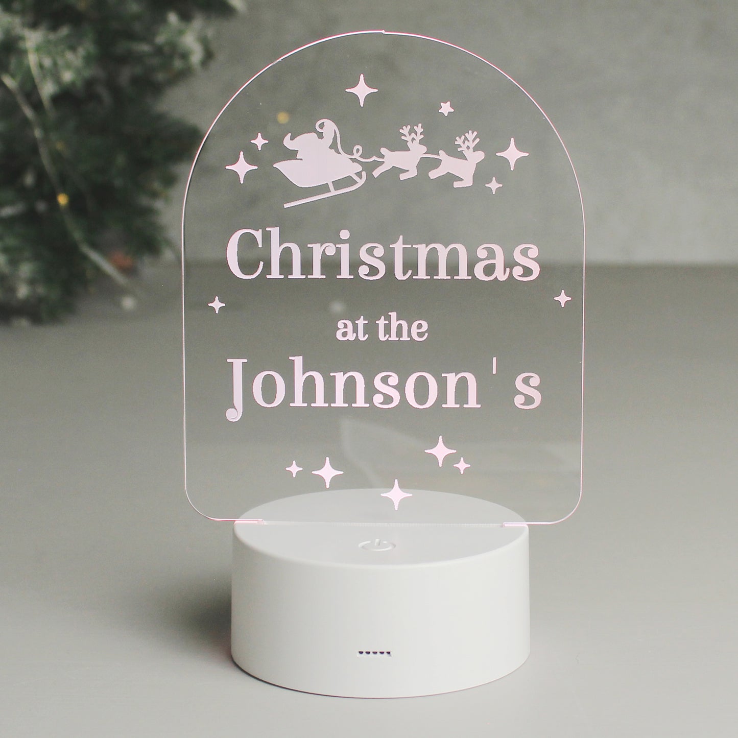 Personalised Free Text Christmas LED Light - image 10