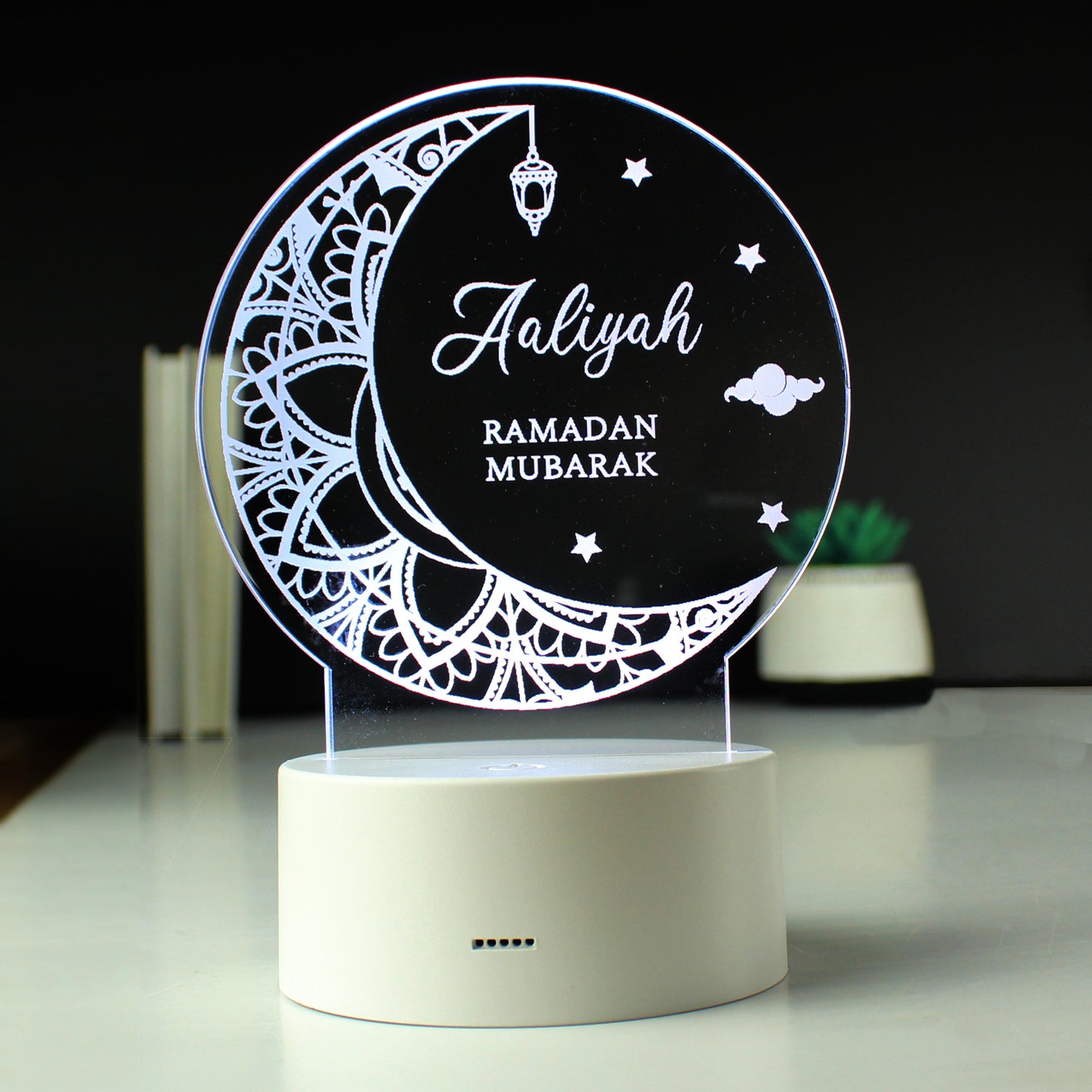 Personalised Eid and Ramadan LED Light from Heartfelt Gifts