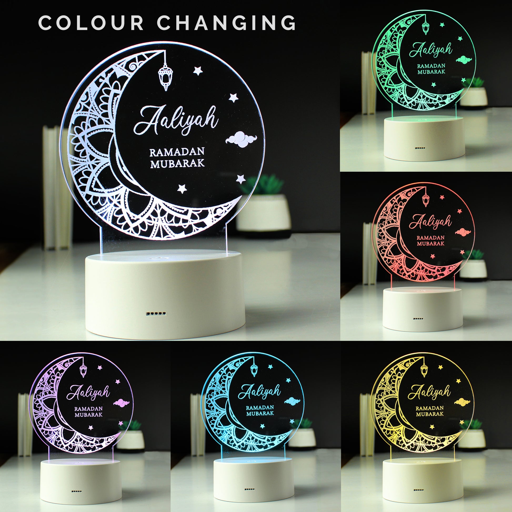 Personalised Eid and Ramadan LED Light - image 2