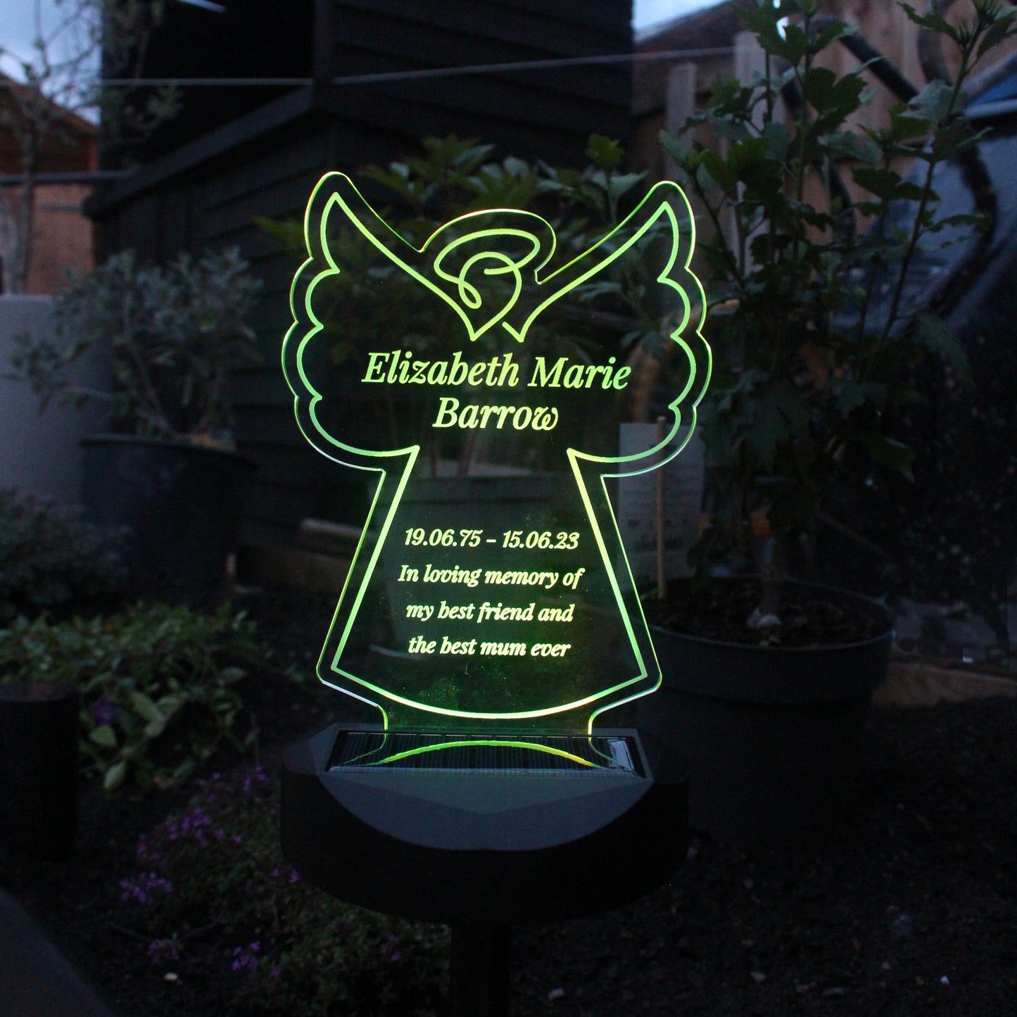 Personalised Memorial Solar Light - image 2
