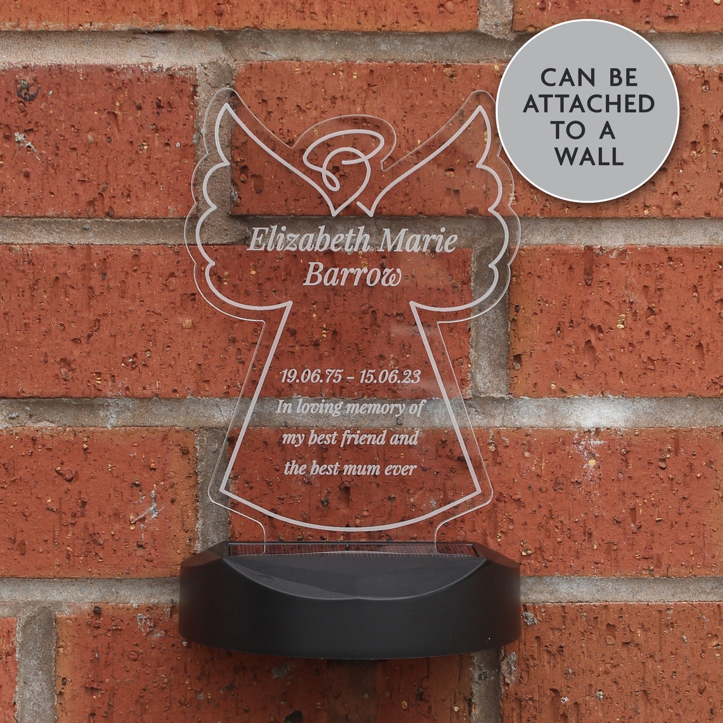 Personalised Memorial Solar Light - image 5