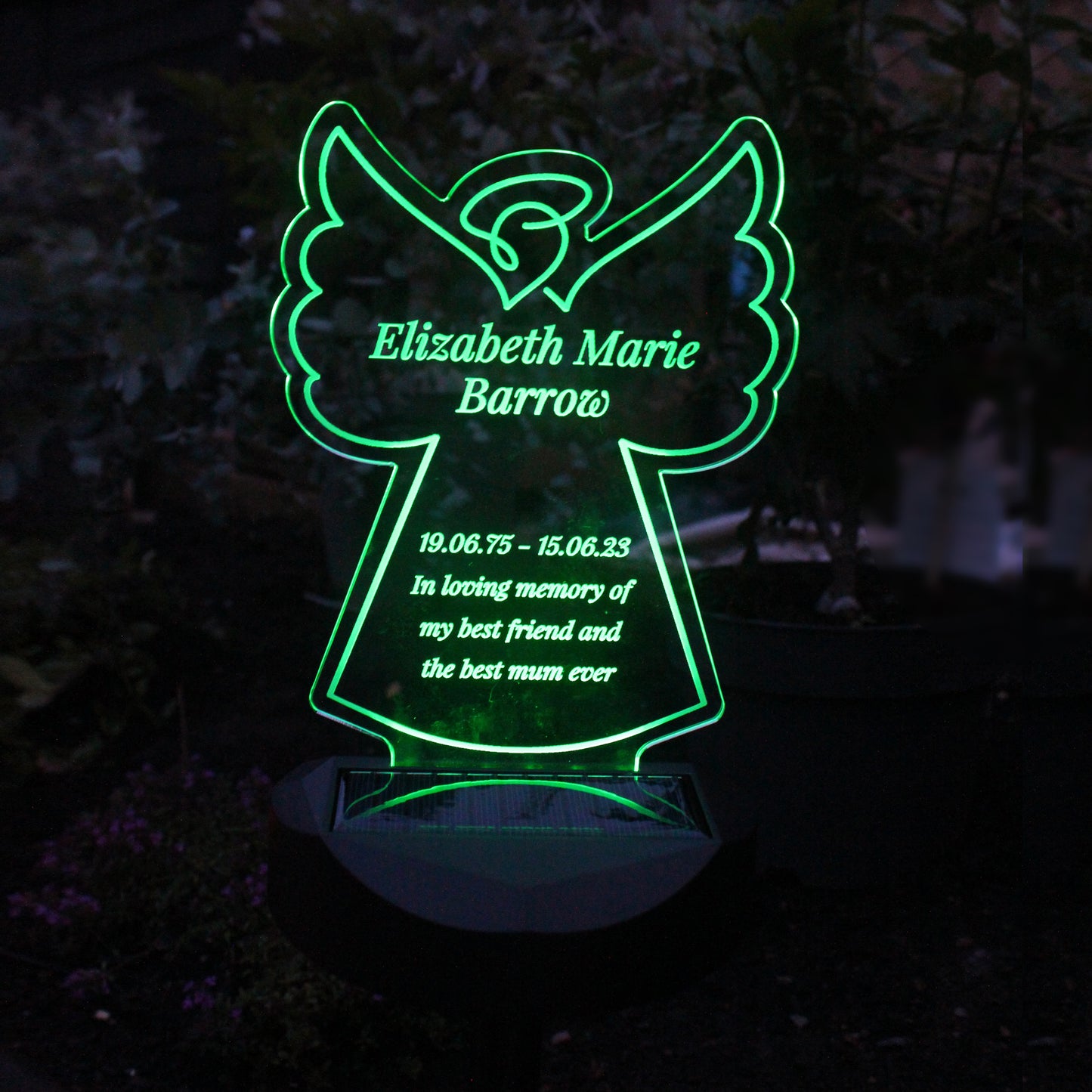 Personalised Memorial Solar Light - image 6