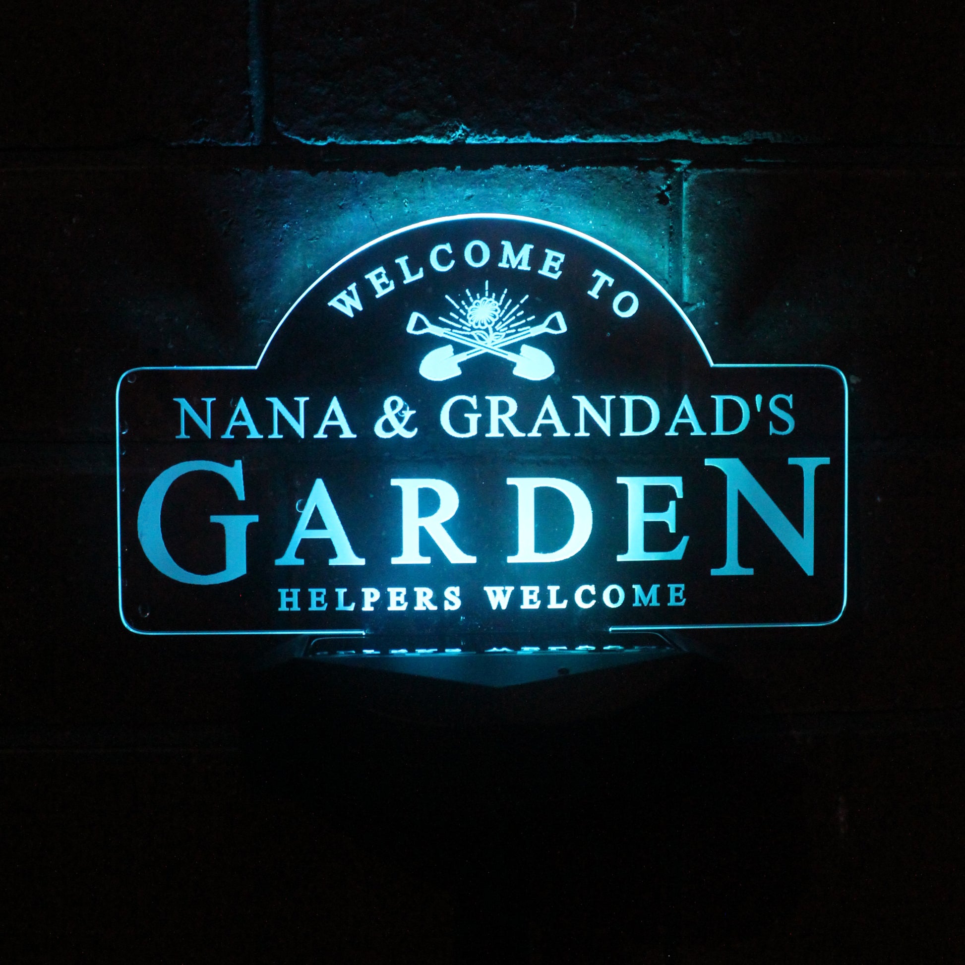 Personalised Botanical Outdoor Solar Light - image 7