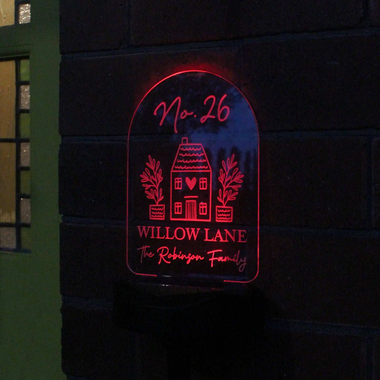 Personalised Home Outdoor Solar Light - image 12