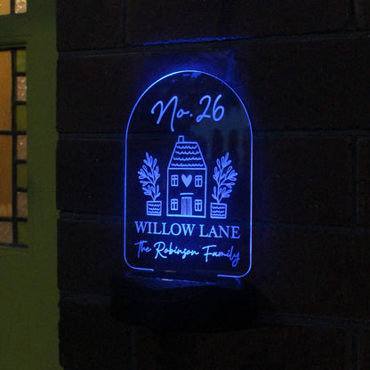 Personalised Home Outdoor Solar Light - image 7