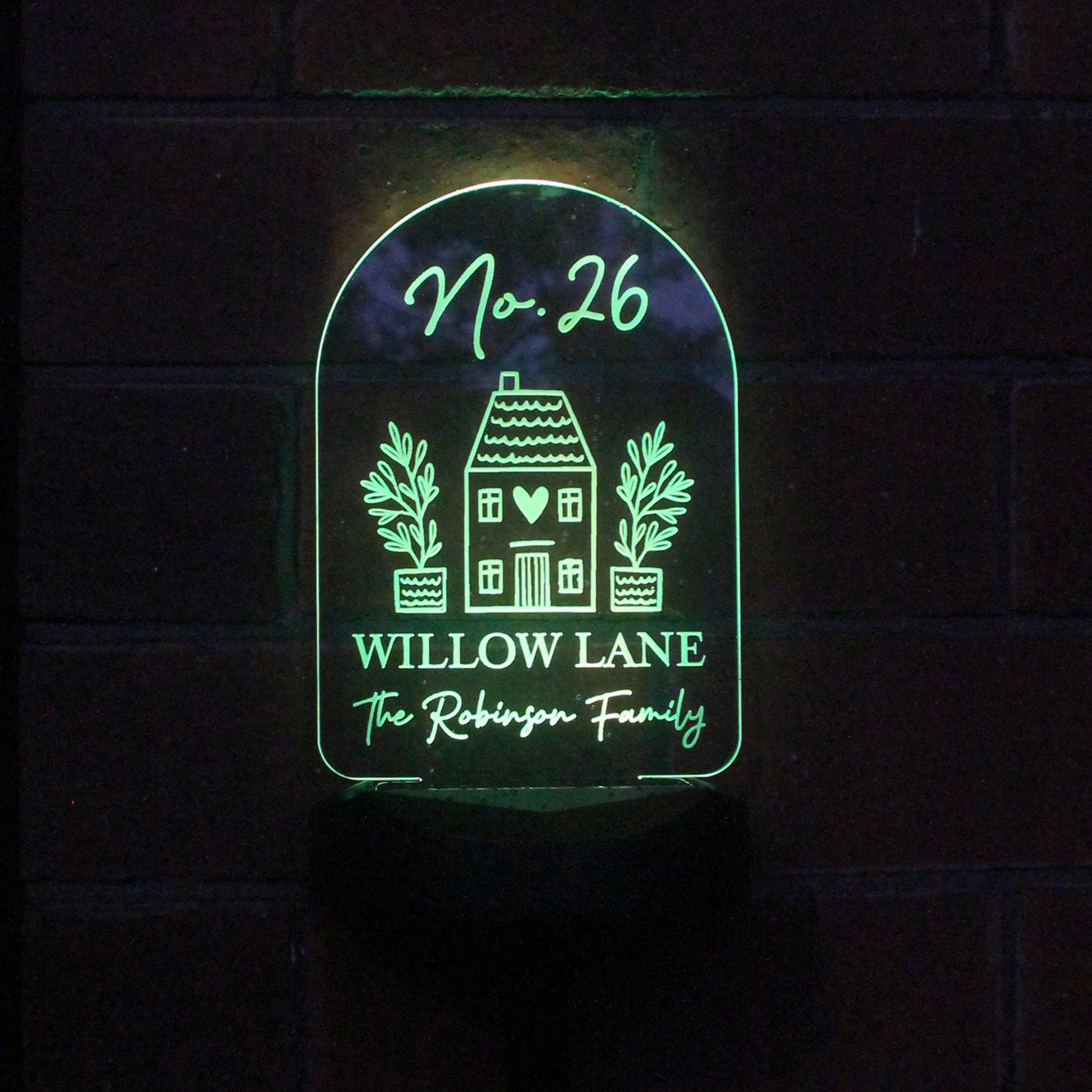 Personalised Home Outdoor Solar Light - image 10