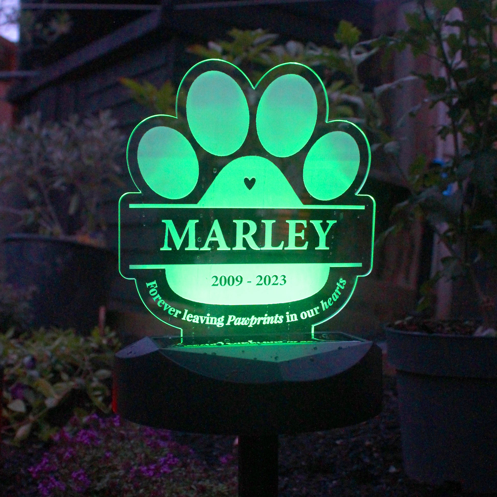 Personalised Pet Memorial Solar Light - Message - image 6