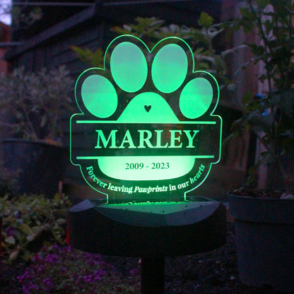Personalised Pet Memorial Solar Light - Message - image 6