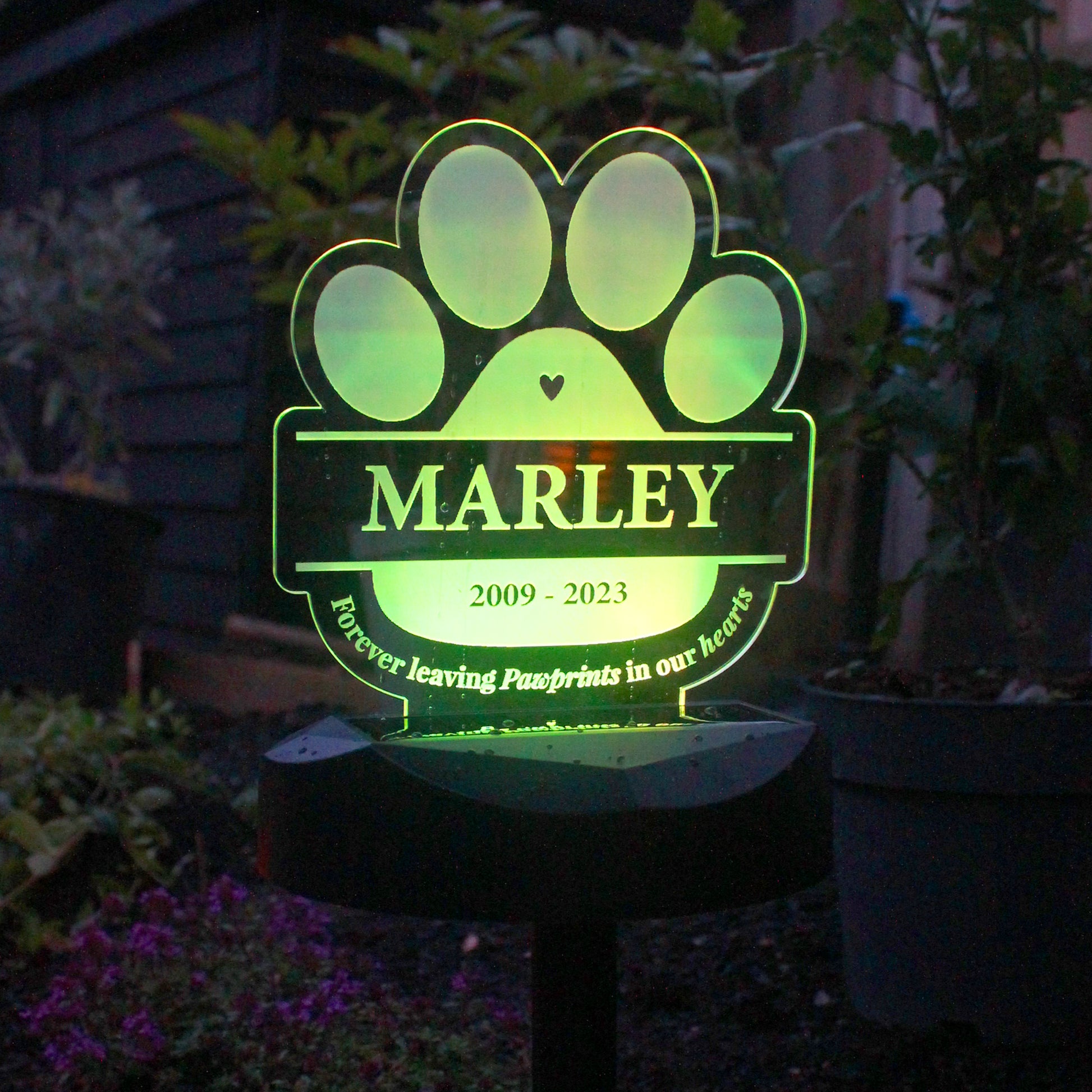 Personalised Pet Memorial Solar Light - Message - image 8