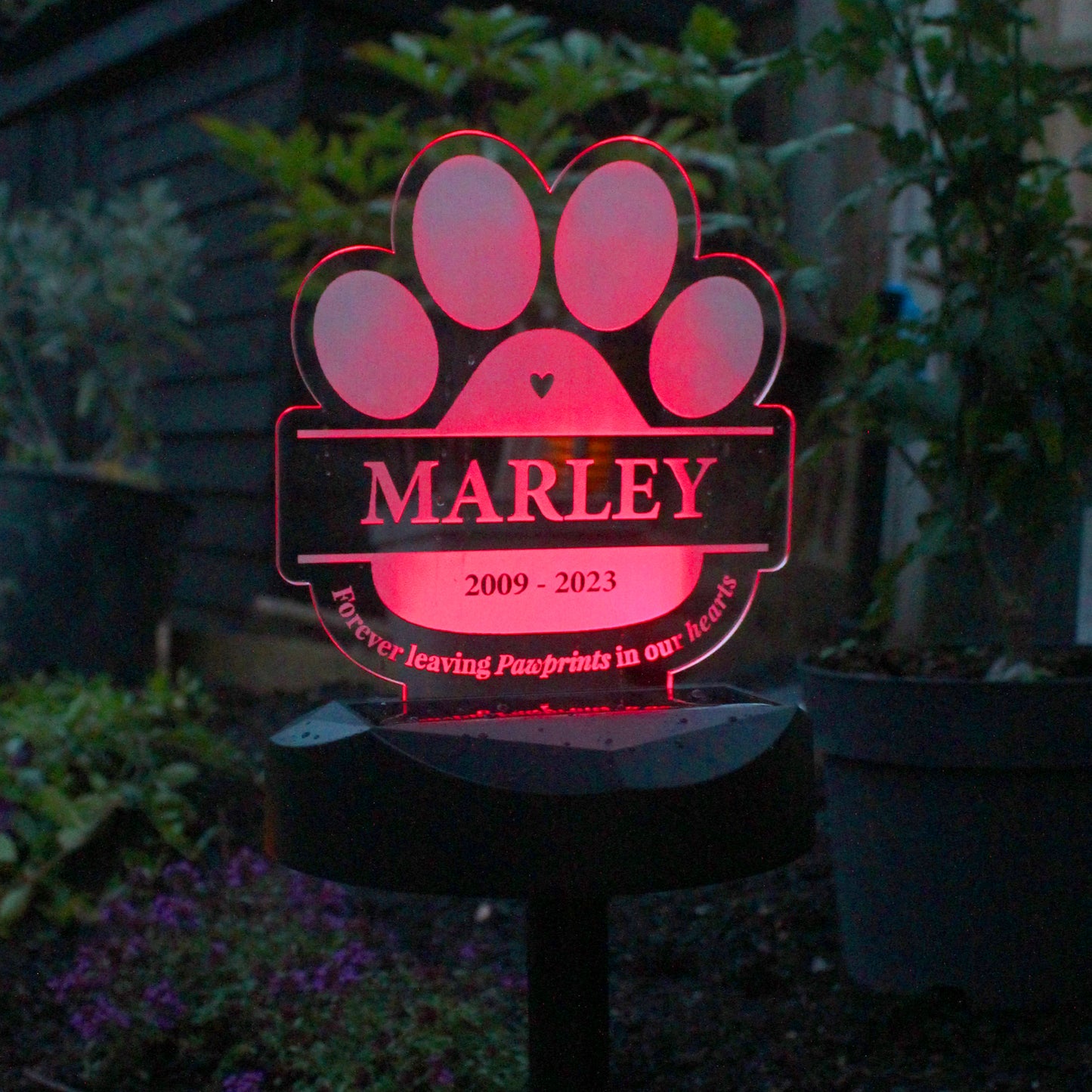 Personalised Pet Memorial Solar Light - Message - image 9