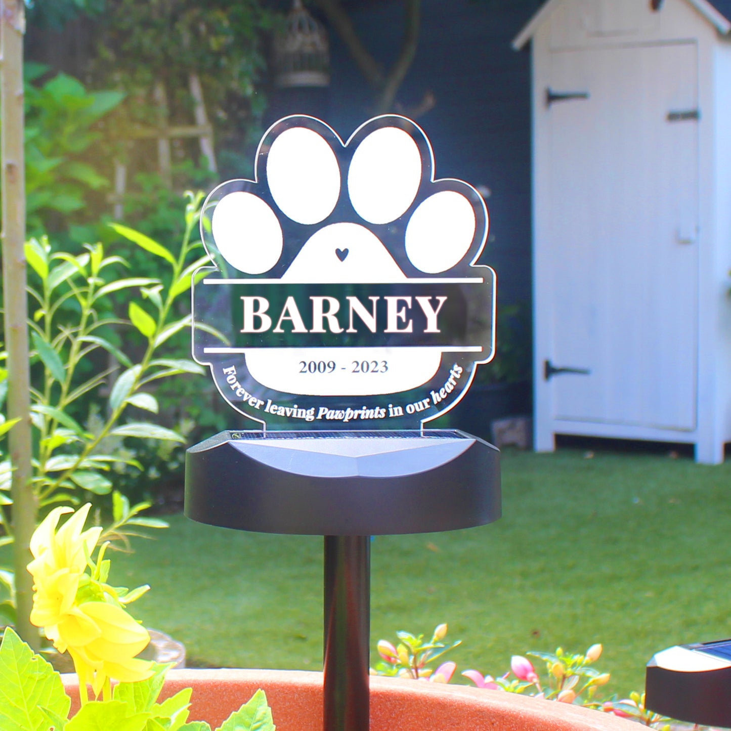 Personalised Pet Memorial Solar Light - Message - image 10