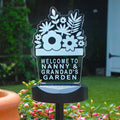 Personalised Plant Pot Outdoor Solar Light from Heartfelt Gifts