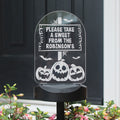 Personalised Pumpkin Patch Halloween Solar Light from Heartfelt Gifts