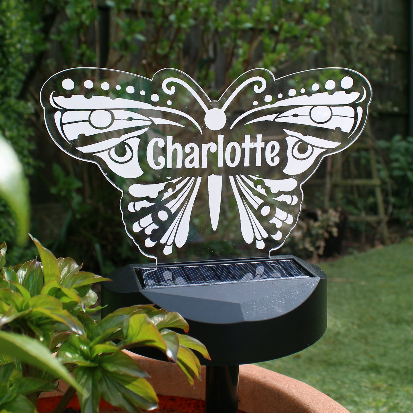 Personalised Butterfly Solar Light - image 2