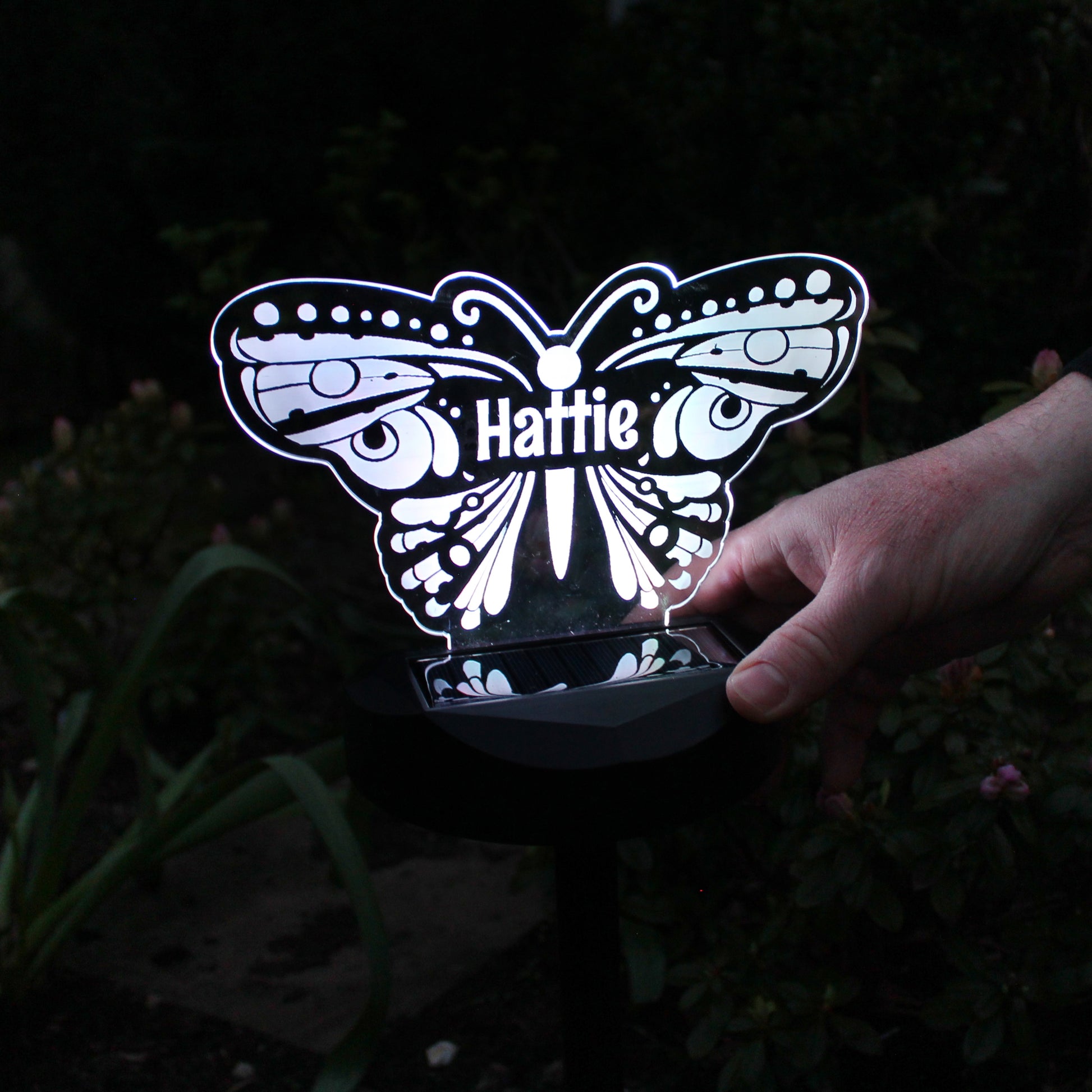 Personalised Butterfly Solar Light - image 4