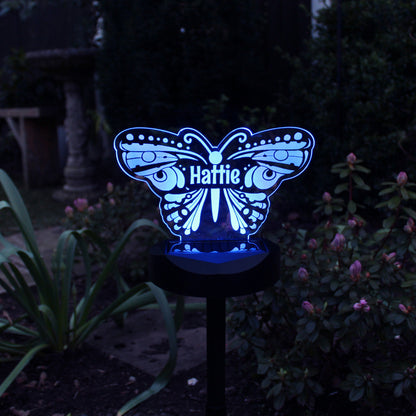 Personalised Butterfly Solar Light - image 7