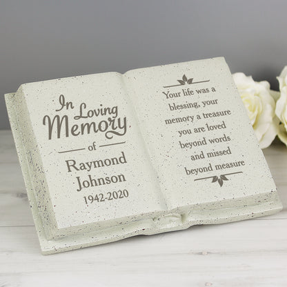 Personalised In Loving Memory Memorial Book - image 3