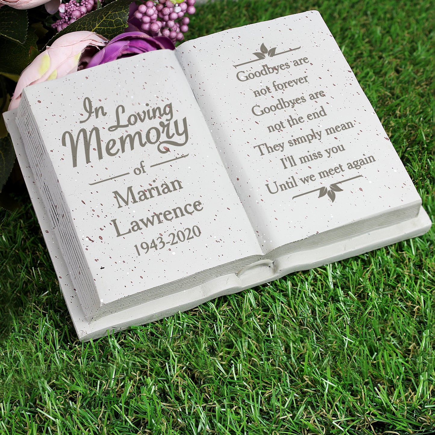 Personalised In Loving Memory Memorial Book - image 4