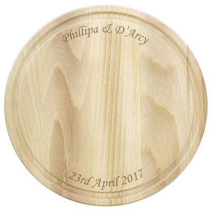Personalised Round Chopping Board - image 4