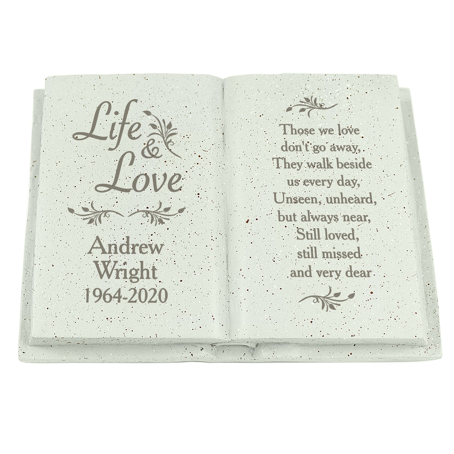 Personalised Life & Love Memorial Book - image 2