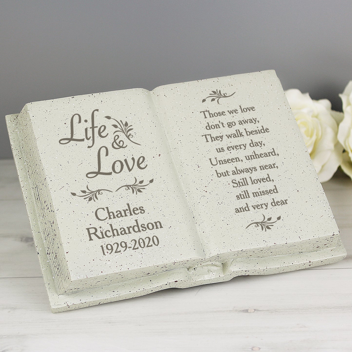 Personalised Life & Love Memorial Book - image 3