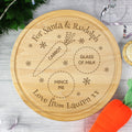 Personalised Christmas Eve Mince Pie Board from Heartfelt Gifts