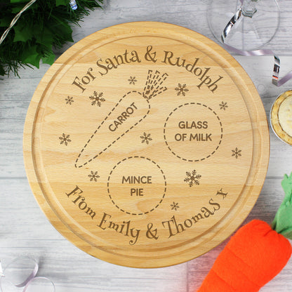 Personalised Christmas Eve Mince Pie Board - image 2