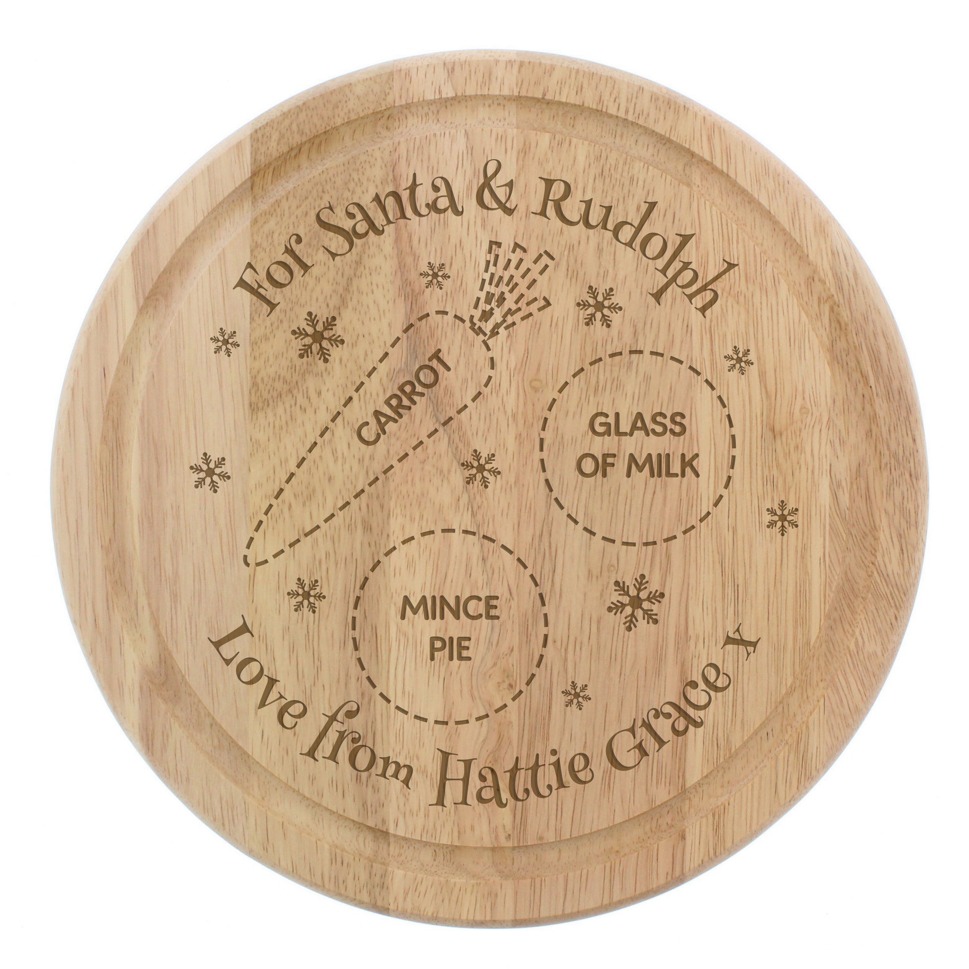 Personalised Christmas Eve Mince Pie Board - image 5