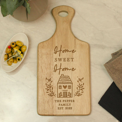Personalised HOME Wooden Paddle Board - image 3