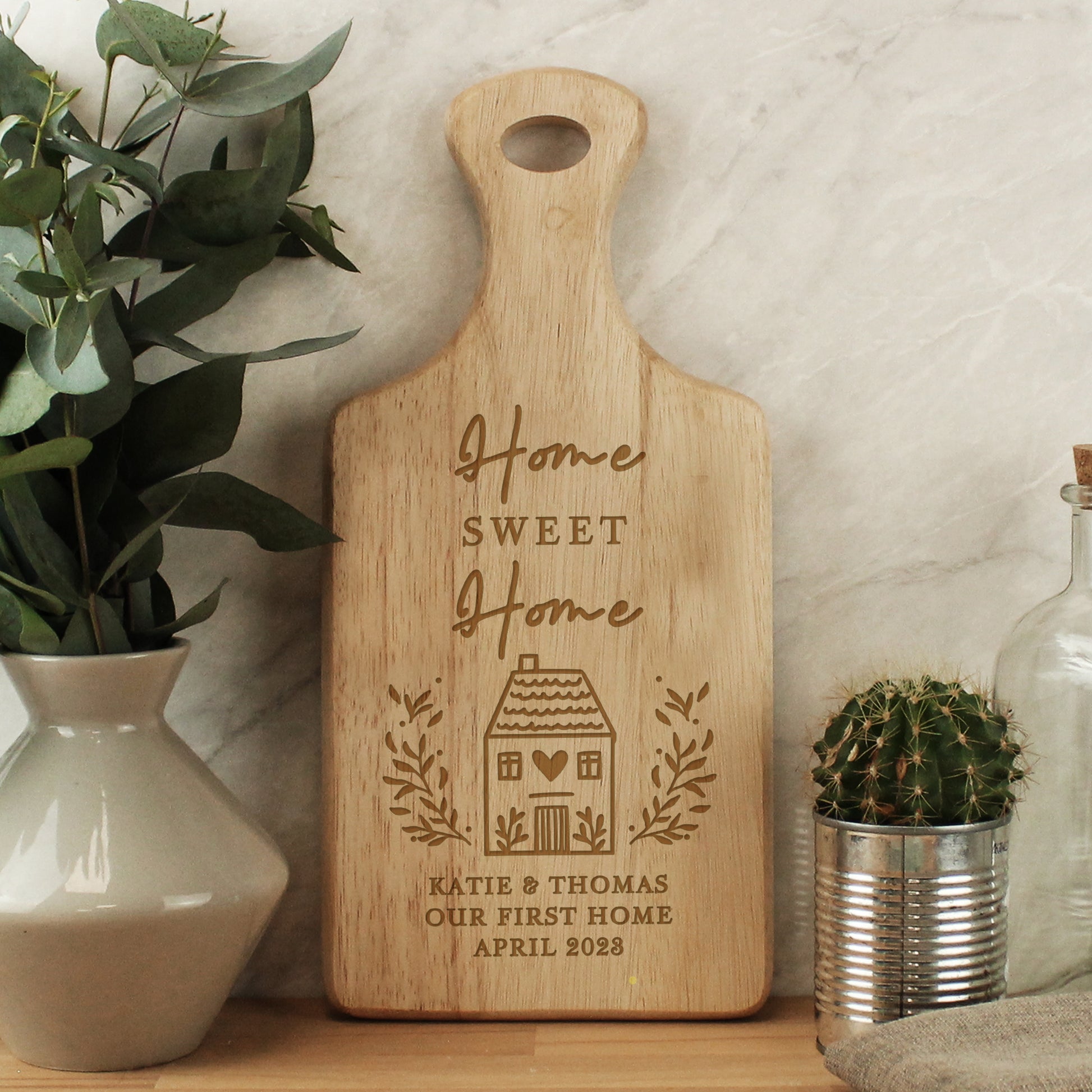 Personalised HOME Wooden Paddle Board - image 4