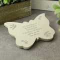 Personalised Floral Memorial Resin Butterfly from Heartfelt Gifts