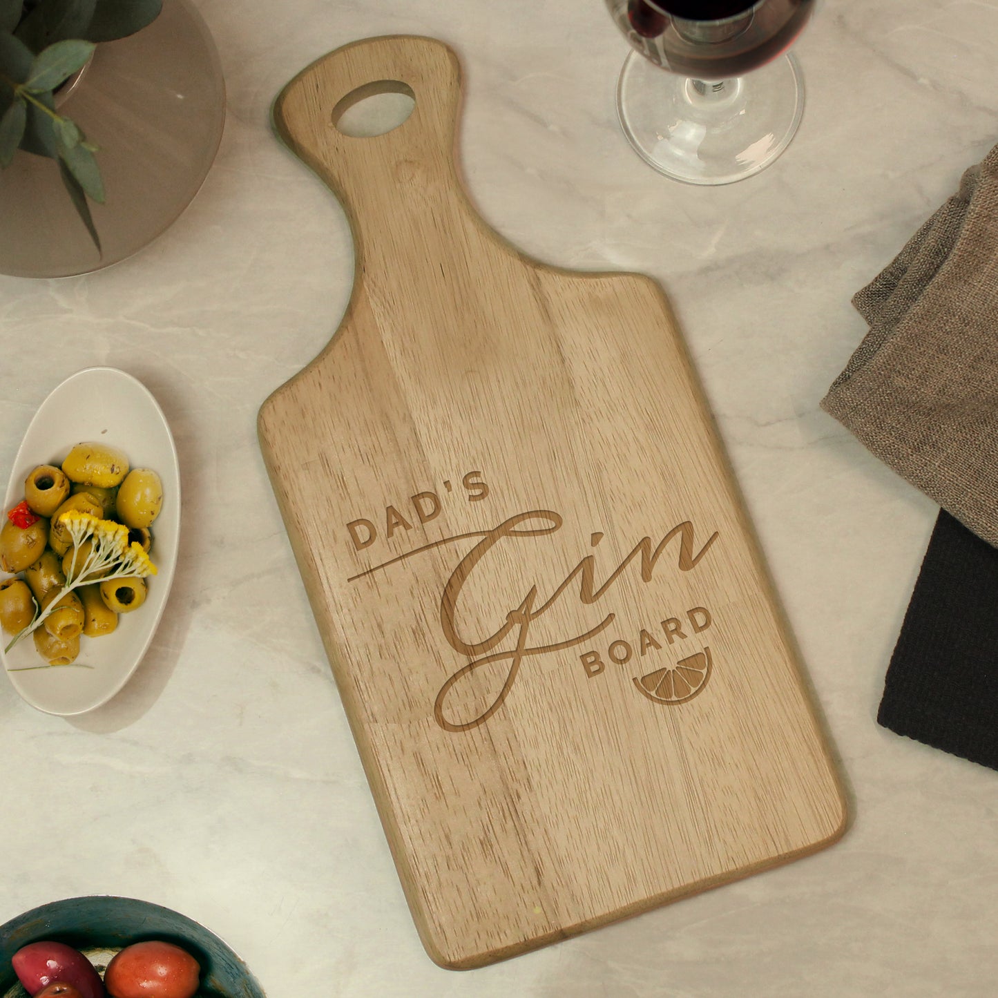 Personalised Gin Wooden Paddle Board - image 4