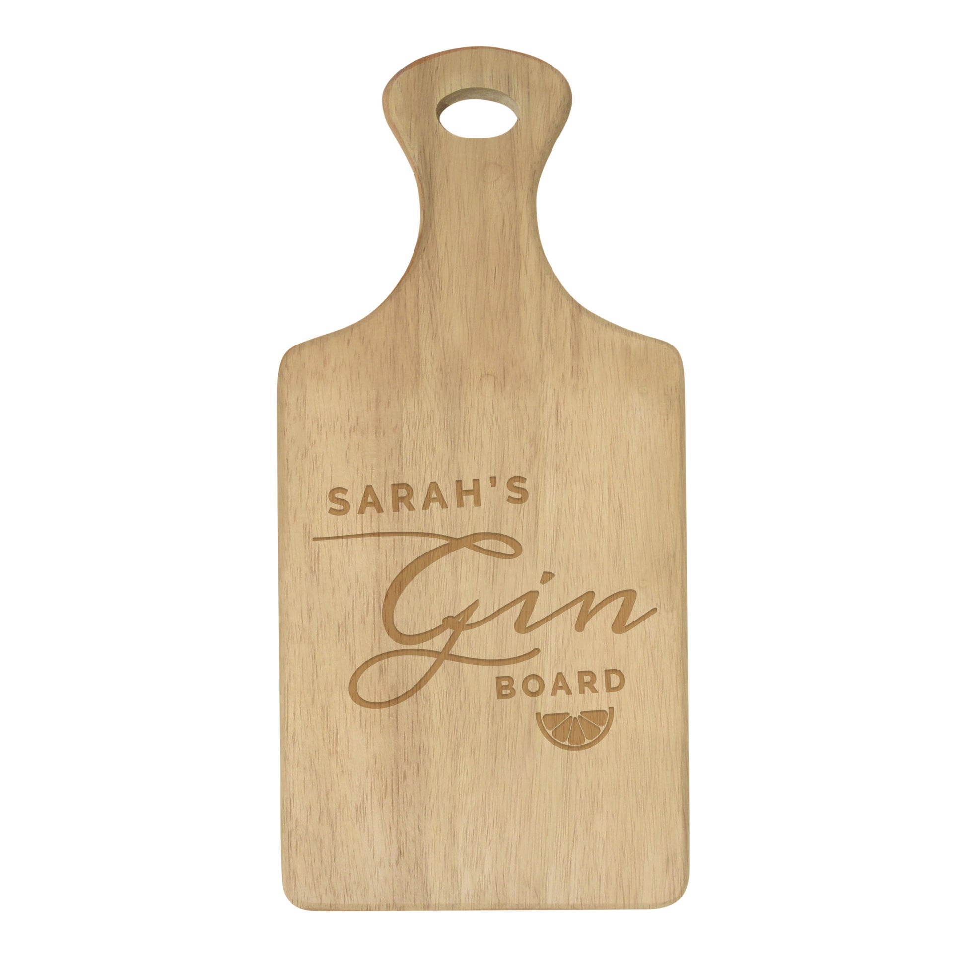 Personalised Gin Wooden Paddle Board - image 5