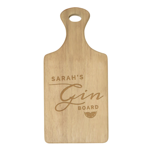 Personalised Gin Wooden Paddle Board - image 5
