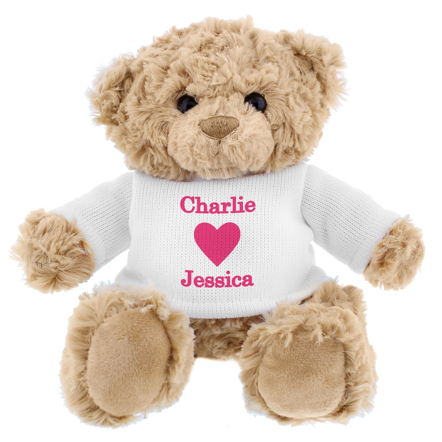 Personalised Love Heart Teddy Bear - image 3