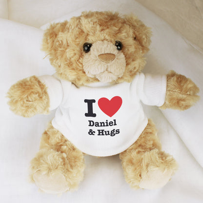 Personalised I Love... Teddy Bear - image 4