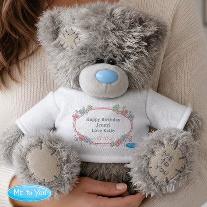 Personalised Me To You Bear Floral - image 2