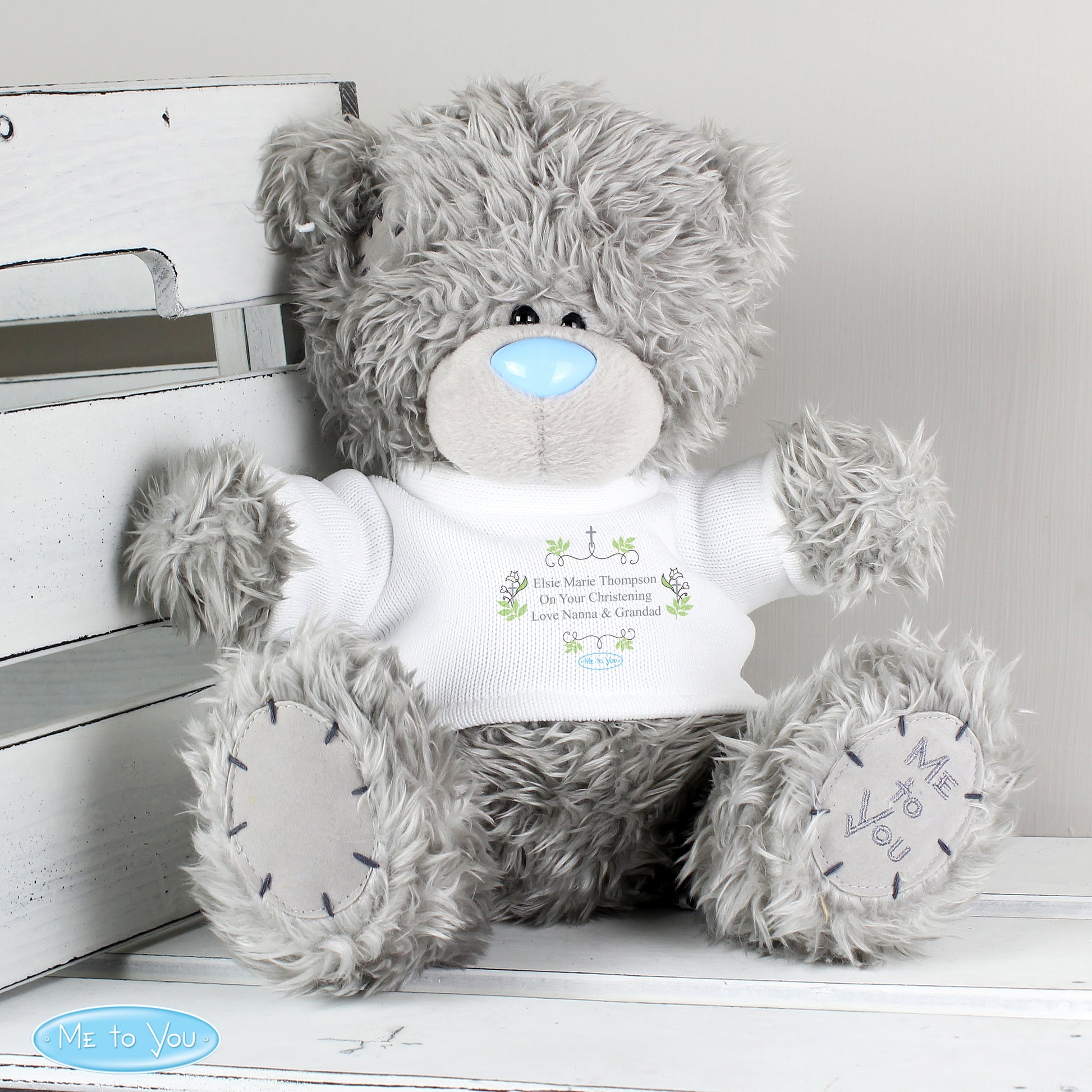 Personalised Me To You Bear Religious Cross from Heartfelt Gifts