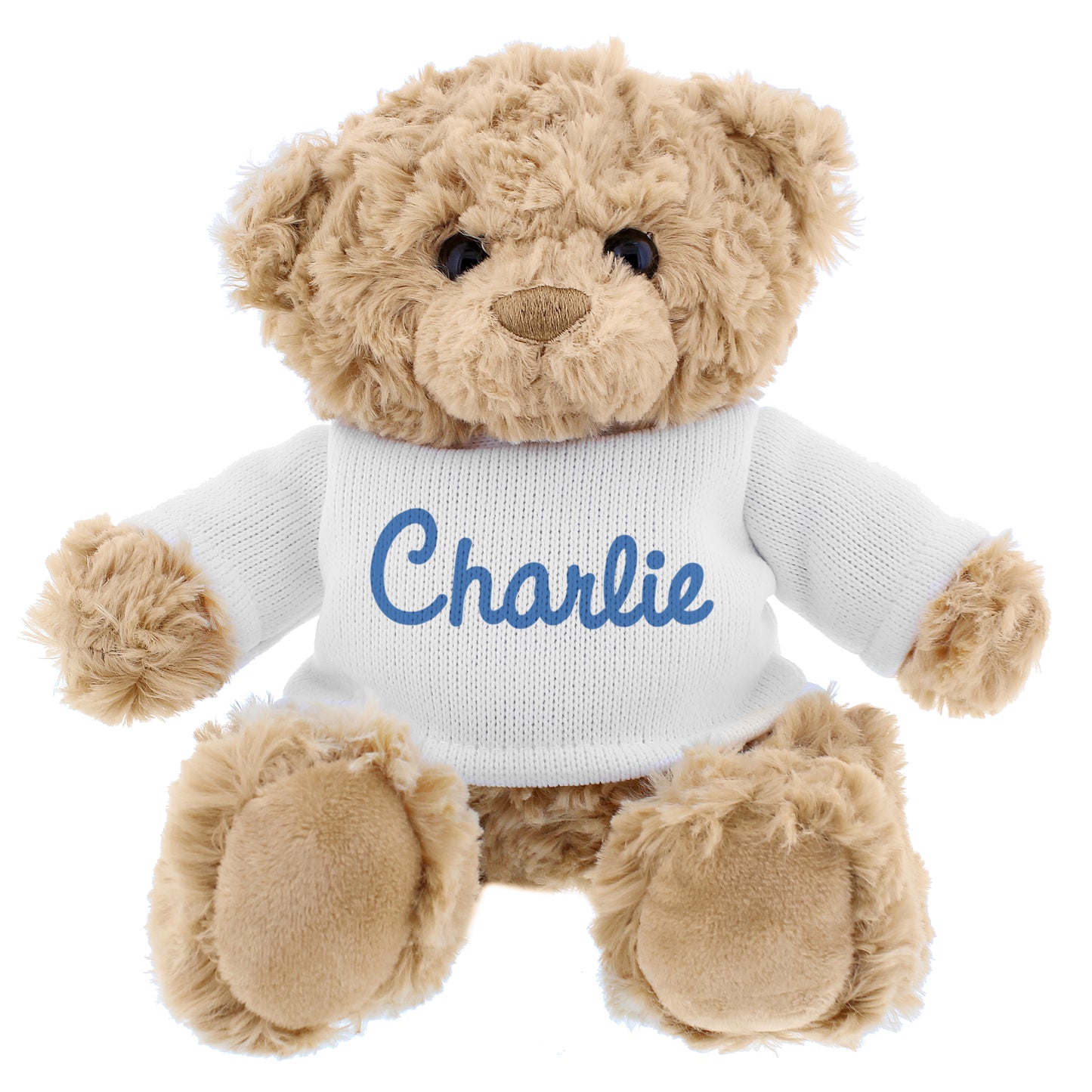Personalised Blue Name Only Teddy Bear - image 2