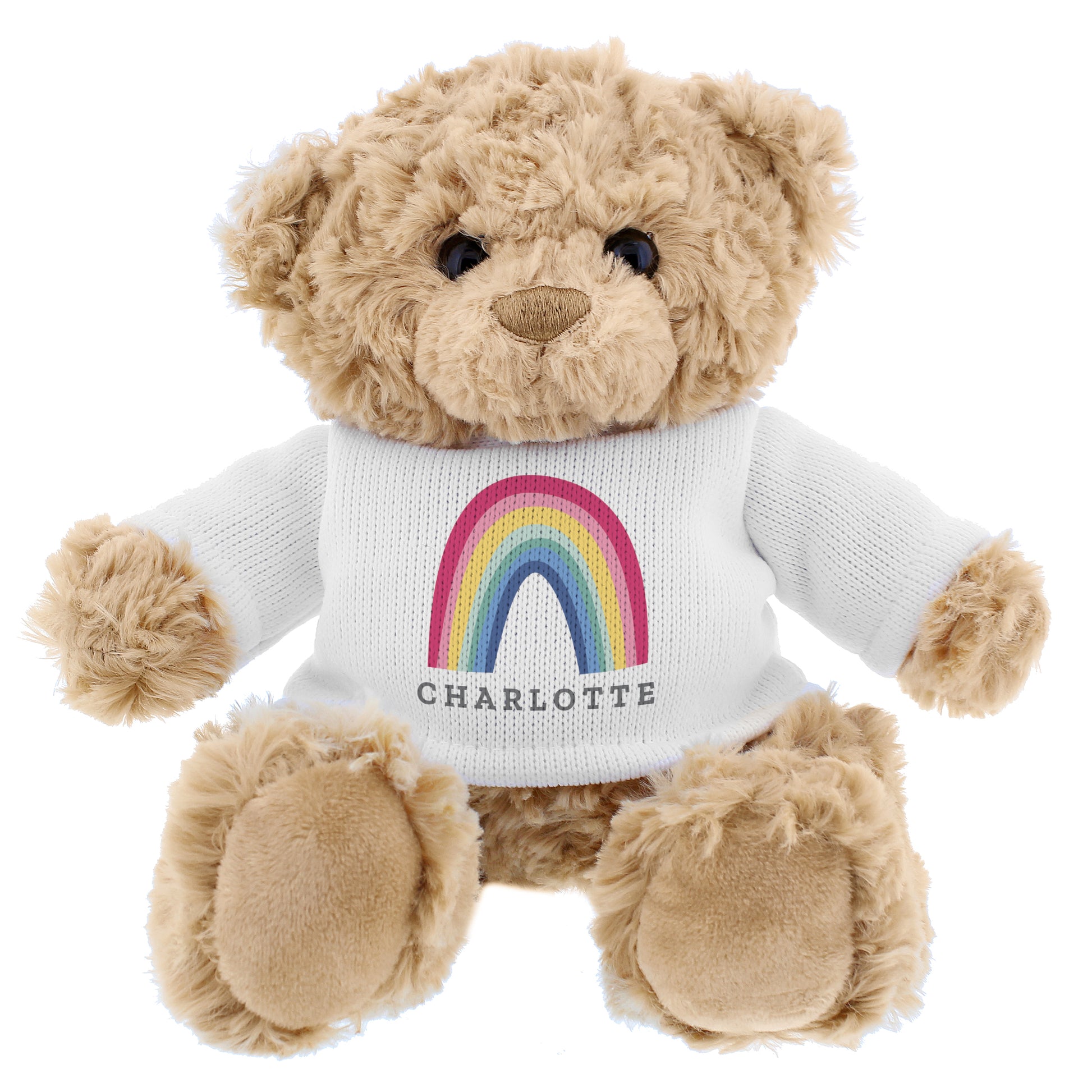 Personalised Rainbow Teddy Bear - image 3