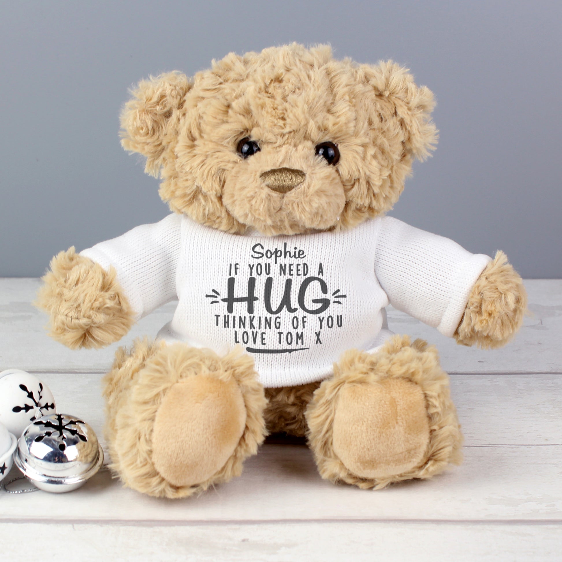 Personalised If You Need A Hug Teddy Bear from Heartfelt Gifts