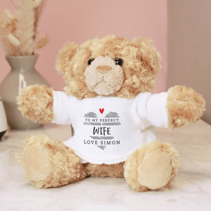 Personalised Scribble Heart Teddy Bear - image 2