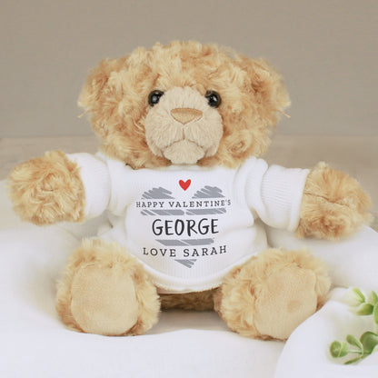 Personalised Scribble Heart Teddy Bear - image 3