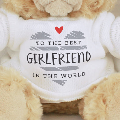 Personalised Scribble Heart Teddy Bear - image 6