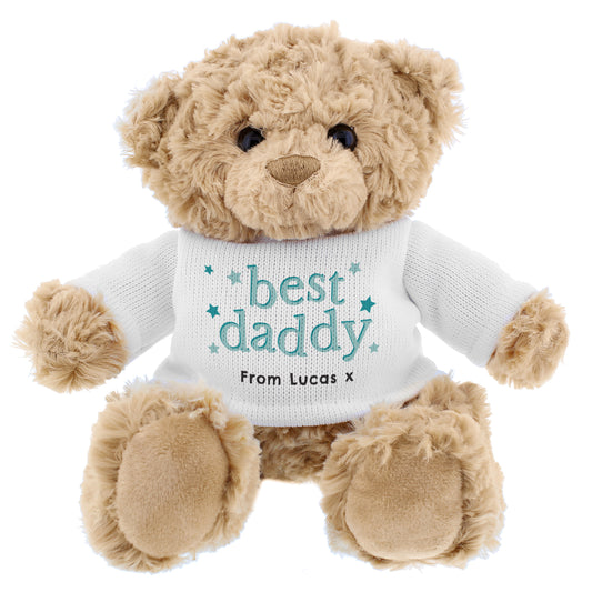 Personalised Best Daddy Teddy Bear - image 3