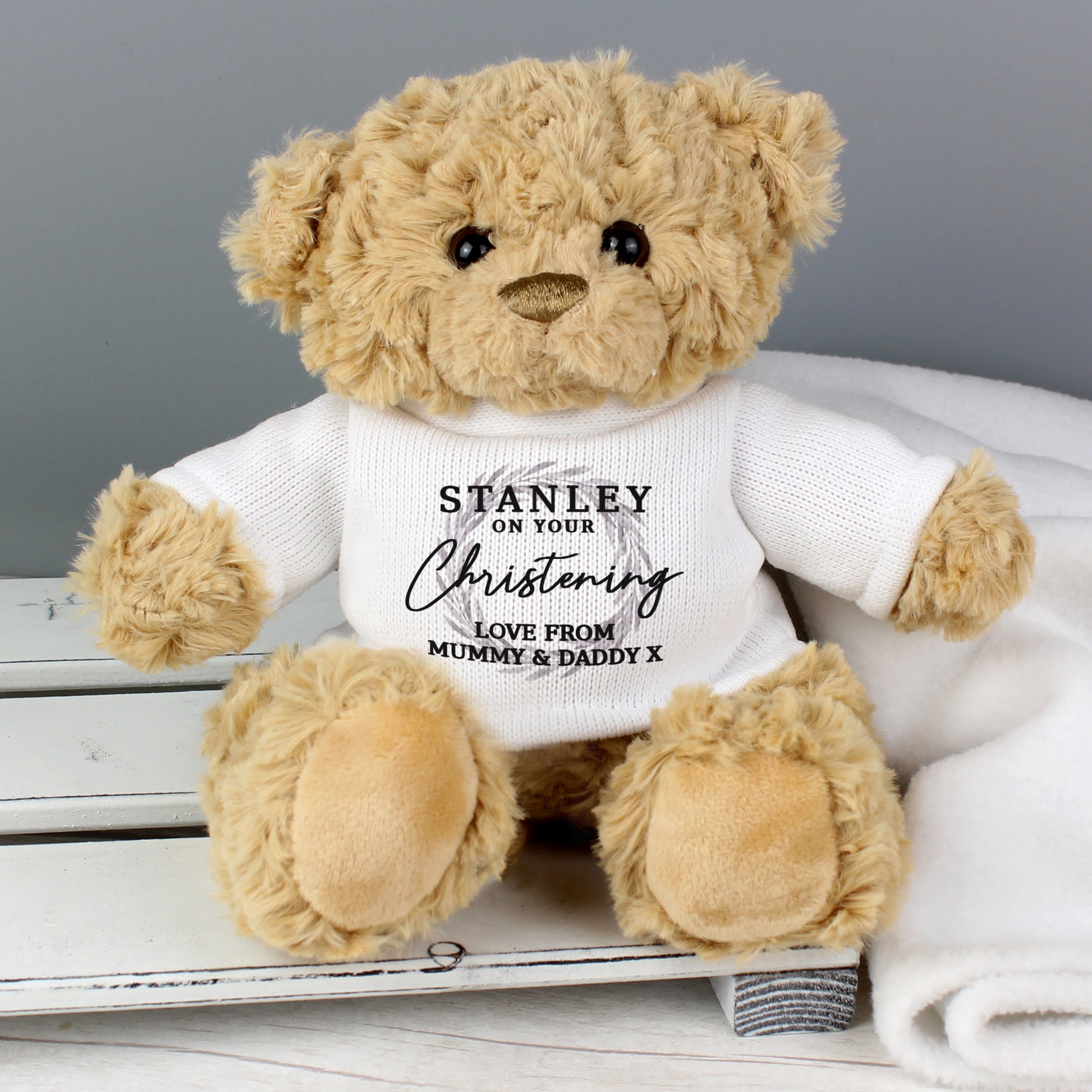 Personalised Truly Blessed Teddy Bear from Heartfelt Gifts