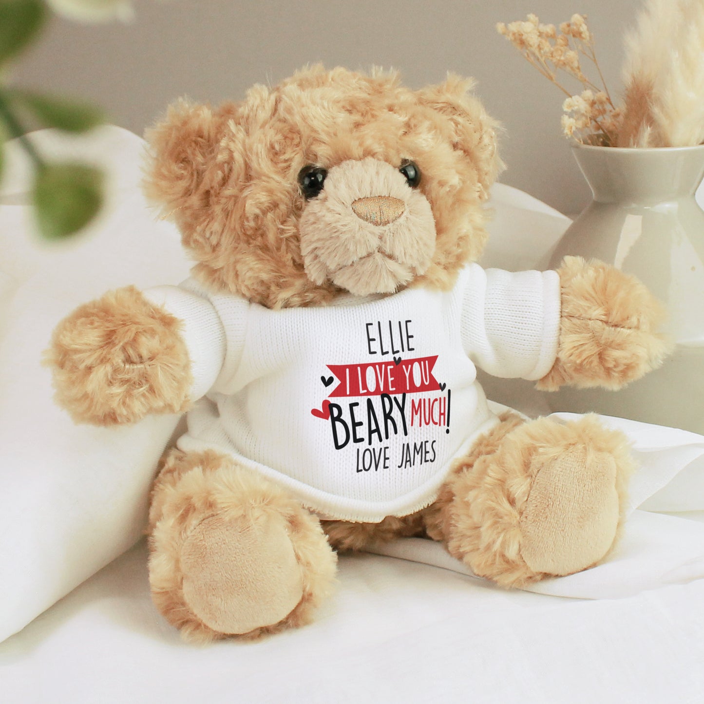 Personalised Love You Beary Much Teddy Bear from Heartfelt Gifts