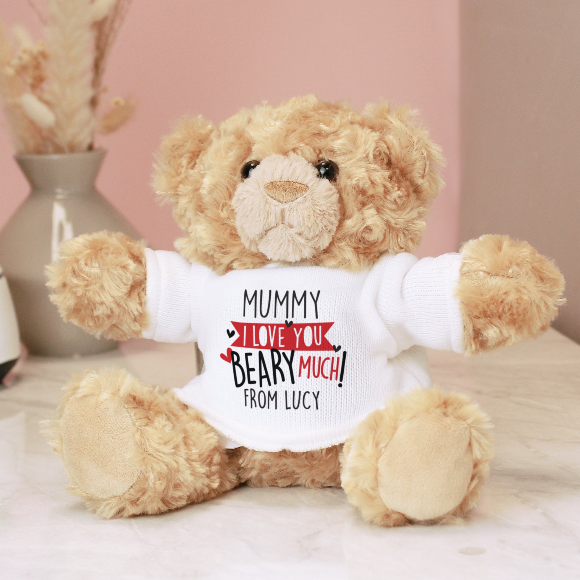 Personalised Love You Beary Much Teddy Bear - image 2