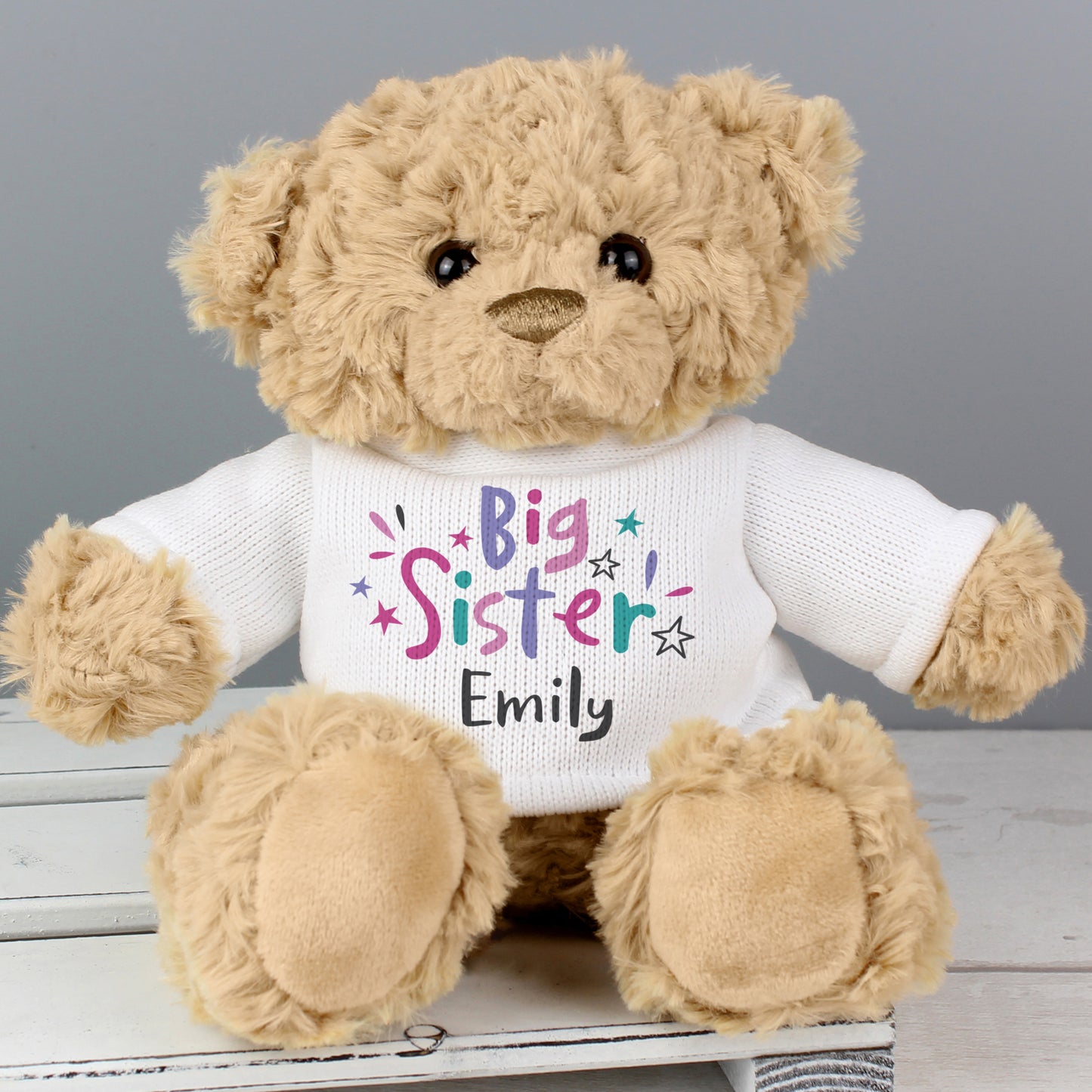 Personalised Big Sister Teddy Bear from Heartfelt Gifts